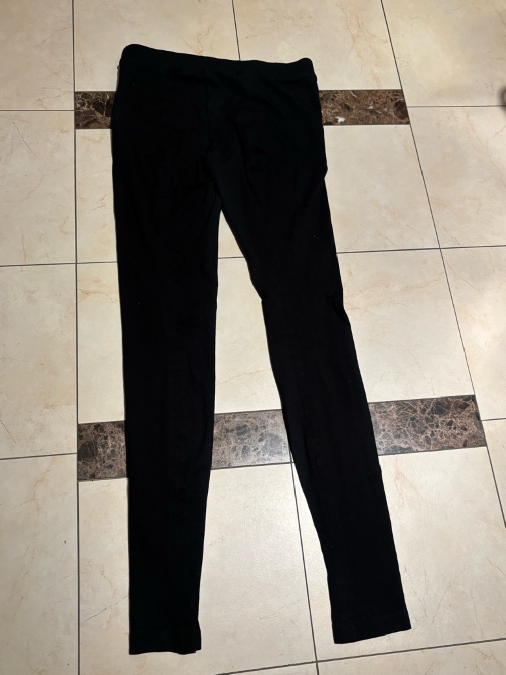 VINCE Black Full-Length Leggings - Picture 2 of 3